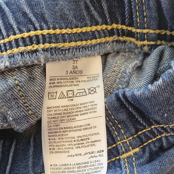 Kids Blue Denim Jeans Set Old Navy And Children's Place 2t And 3t - Picture 10 of 12